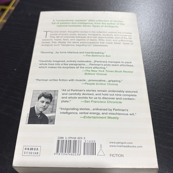 The Reasons I Won’t Be Coming by Elliot Perlman paperback book - Picture 3 of 5